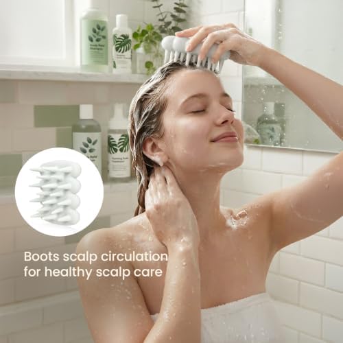 Scalp Massager Hair Growth Scrubber Dandruff Removal Hair Care - Image 2