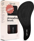 Kitsch Detangler Brush – Gentle Curly Hair Brush All Hair Types - Black by Kitsch