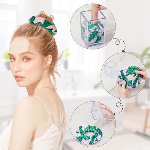 Hair Towel Scrunchies 4-Piece Microfiber Oversized Dry Multi Print - Image 6