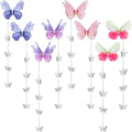 PAGOW 8pcs Butterfly Hair Tassel Clips, Cute Alligator Barrettes by PAGOW