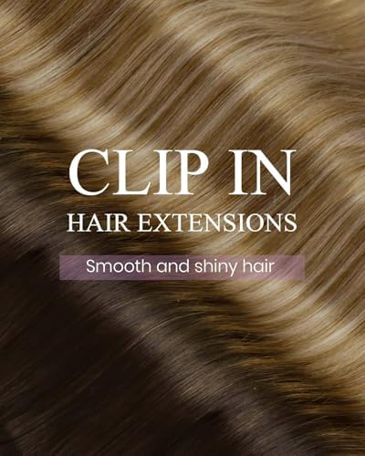 LaaVoo Clip In Hair Extensions, For Festival, 22 Inch - Image 4