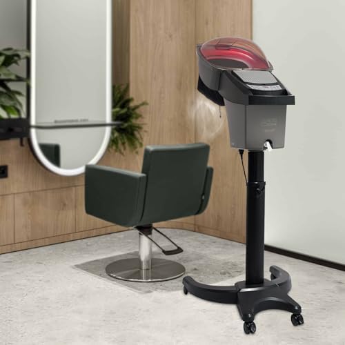 Portable Hooded Hair Dryer with Adjustable Stand 60 Inch Height 1000W Powerful Bonnet Dryer for Home Salon Barber Hair Drying Styling Deep Conditioning - Image 2