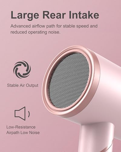 ANNLARY Hair Dryer with Comb and Diffuser, 1800W Blow Dryer - Image 7