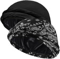 Ababalaya Upgraded Satin Lined Halo Turban Wave Cap by Ababalaya