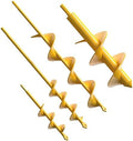 Garden Auger Drill Bit for Planting - Pack of (4) by NAFOGAR