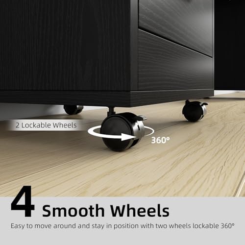 4ever2buy Salon Station for Hair Stylist, Salon Station Cart with Wheels - Image 4