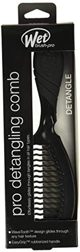Wet Brush Comb Pro Detangler Black - Image 2