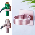 Blow Dryer Holder Wall Mounted, hairdryer holder for bathroom, Blow Dryer Organizer, hair tool organizer wall mount, Adhesive Hair Dryer Storage for Bathroom Barber Shop (Rose Gold) by WAYASI