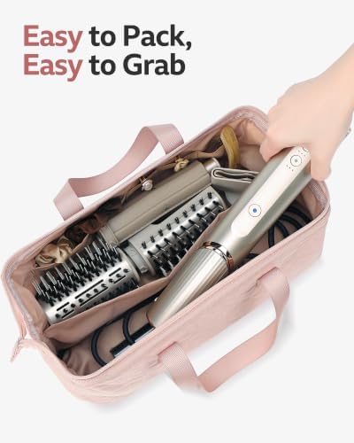 NISHEL Hair Tools Travel Bag Dryer Curling Iron Attachment Organizer Case - Image 2