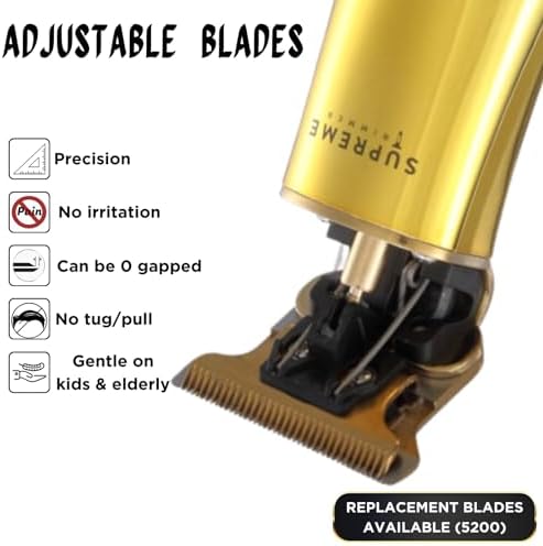 Supreme Trimmer T-Shaper Professional Barber Hair Trimmer for Men ST5200 - Image 3
