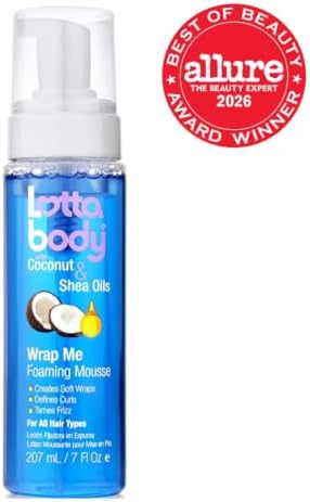 Lottabody Coconut & Shea Wrap Me Foaming Mousse, 7 oz - Image 2