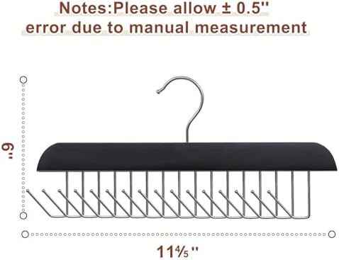 SCUNDA Black Hair Extension Holder for Styling, Washing, Drying. Braiding Hair Rack for Weft, Clip in, Tape in and Halo Extensions. 2 Packs Hair Extension Hanger for Closet. - Image 6