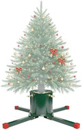 Christmas Tree Stand for Live Trees, 6 to 12 ft, Sturdy Green Christmas Tree Holder, Adiustable Design, Easy to Assemble, No Tools Required (Green2026) by Unknown