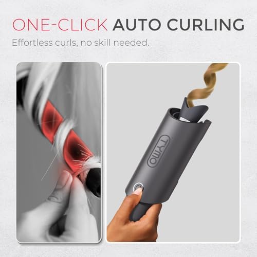 TYMO Automatic Rotating Curling Iron, TYMO CURLPRO Beach Waves Hair Curler - Image 2