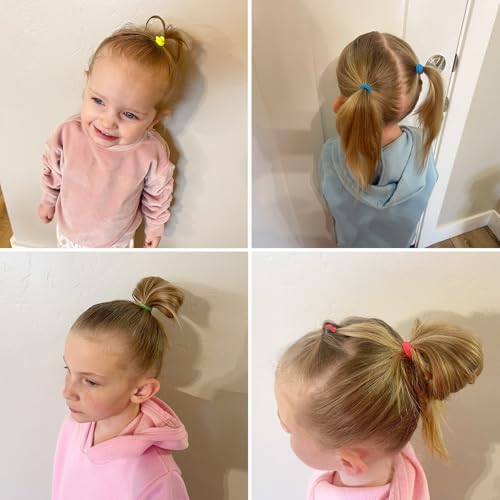 200 Pack Hair Ties BEoffer Baby Toddlers Girls Elastics Hair Band - Image 6