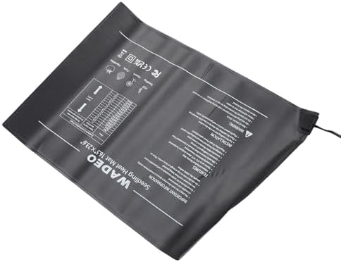 Fdit Seedling Heat Mat, 16.5x23.6 Inch IP67 PVC Plant Heating Pad (US - Image 2
