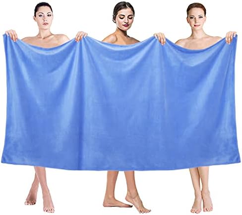 JML Microfiber Bath Sheet with Hanging Loop, 35" x 70", 2 Pack - Image 3