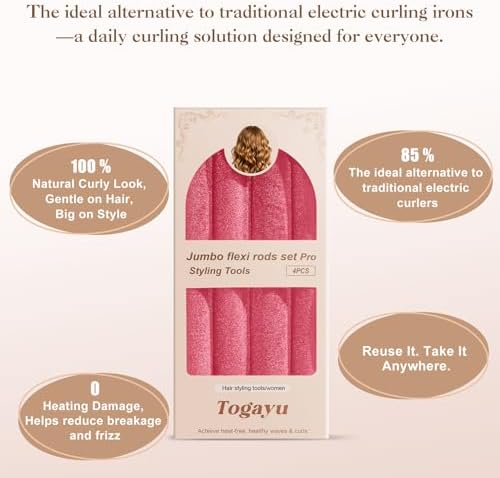 Heatless Curls Overnight Set for Long Hair, No Damage Hair - Image 3