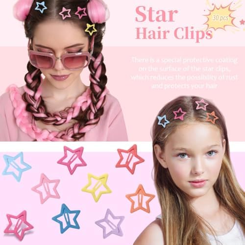 120 PCS Mini Hair Clips Girls Hair Accessories Matte Claw Clips - Image 4