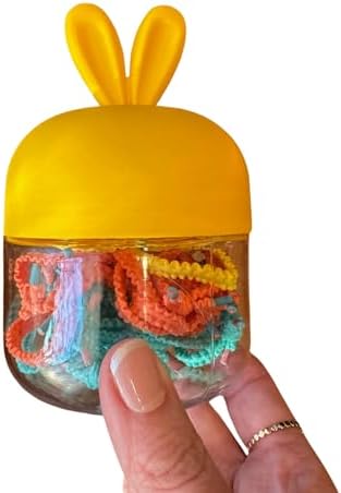 T is for Tame Hair Ties, Reusable Container, Kids & Toddlers, 30 Ct by TisforTame