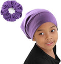 Kids Beanie Sleep Hats Bonnet for Child Natural Curly Frizzy Hair by ELIHAIR