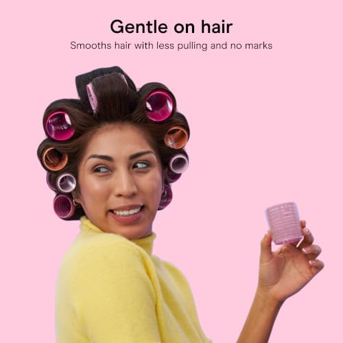 Conair Self-Grip Hair Rollers, Velcro, 5 Sizes, 31 Count, Multicolor - Image 5