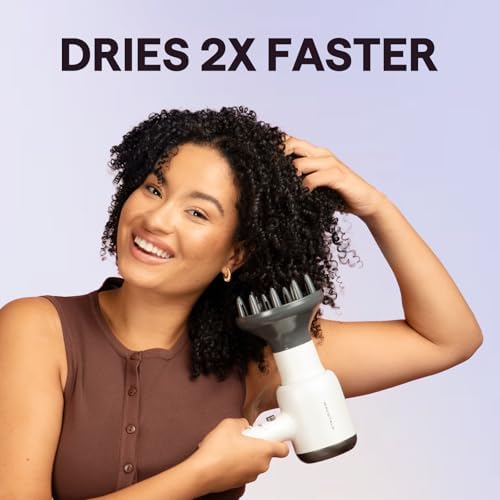 Wavytalk Blown Away Ionic Hair Dryer with Diffuser for Curly Hair - Image 2