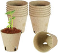 12 Pcs Peat Pots, Biodegradable Pots for Seedlings with Drain Holes, Garden Plant Nursery Pots for Plants, Vegetables,Fruits and Herb (12) by Unknown