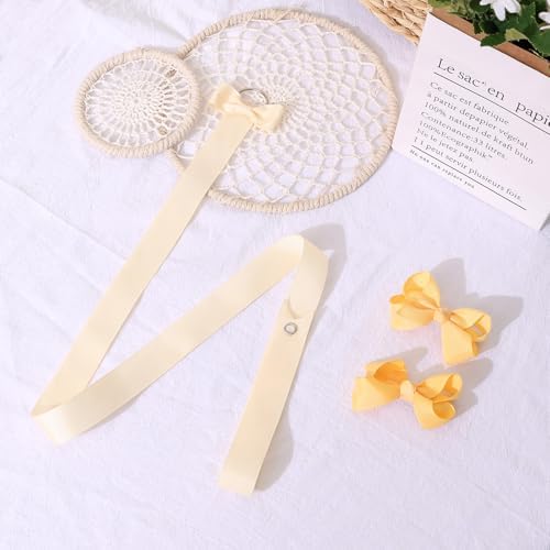 POVETIRE 6PCS Bow Holder Bows Organizer for Girls Hair Clips Storage - Image 7