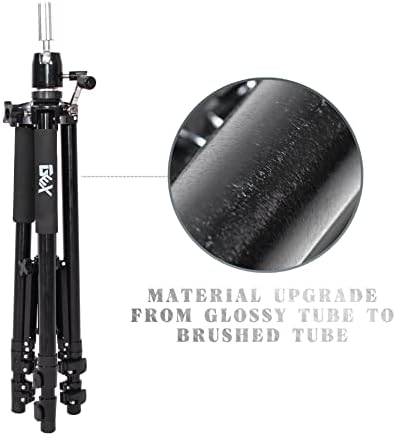 GEXWORLDWIDE GEX 63" Heavy Duty Mannequin Tripod Stand for Wig Cosmetology Training Practice Doll Manikin Head Tripod Wig Stand With Travel Bag (Black) - Image 4