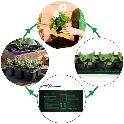 Seedling Heat mat | 3 Pack | Durable Waterproof | Heat Mats for Seed Starting,Seed Germination Heating Mat 10 x 20.75 Inch - Image 7