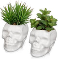 2PCS Artificial Succulent Plants Potted for Bedroom Bathroom Indoor Decor by GnFlus