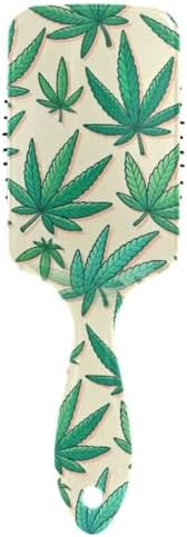 Leaves Hair Brush, Soft Bristles Detangling Brush - Detangler Hairbrush Glides Through Tangles For All Hair Types (Wet Dry & Damaged Hair) by Unknown