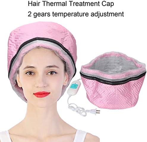 Heat for Deep Conditioning,Thermal for Hair Steamer for Hair Portable Electric Heat Hair Spa with 2 Gears Temperature Adjustment for Home Use - Image 3