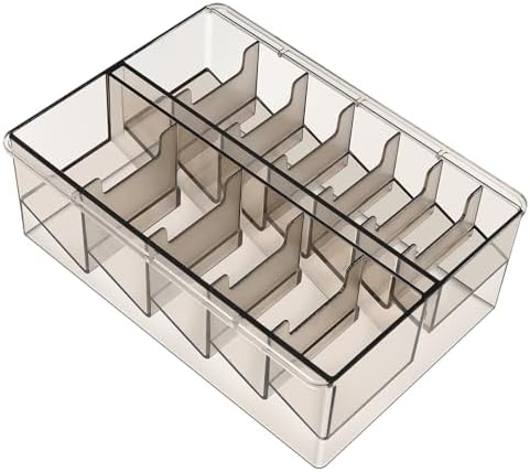 Perfitech Clipper Guard Holder Organizer with 12 Slots, Sturdy PC Material by PerfectCutsPerfectFit