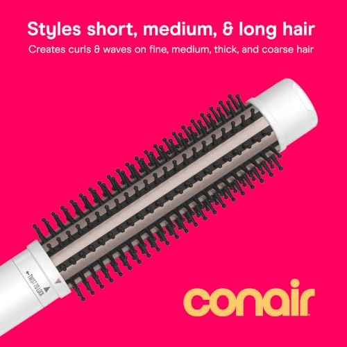 Conair 5-in-1 Multi-Styler, 5 Interchangeable Attachments, Double Ceramic - Image 2