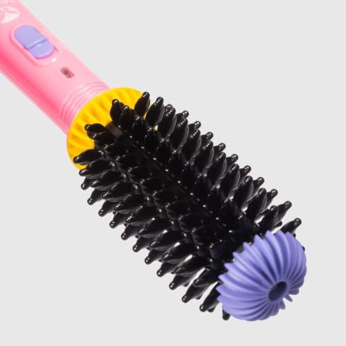 CALISTA GoGo Mini Heated Round Brush, Corded On-the-Go Styling, Peachy Pink - Image 5