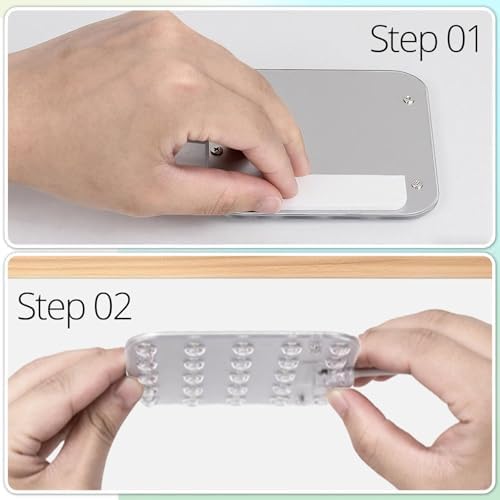 Under Shelf Grow Light, Auto Timer, Dimmable, Pearl White, 2-Pack - Image 6