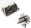 60 Pcs Wig Clips Wig Combs to Secure Wig 7-Teeth Wig Combs for Making Wig Caps (60 pieces, Mixed) by xuxisowo