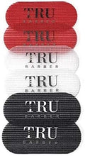 TRU BARBER HAIR GRIPPERS ® 3 COLORS BUNDLE PACK 6 PCS for Men and Women - Salon and Barber, Hair Clips for Styling, Hair holder Grips (Red/White/Black) by TRUBARBER