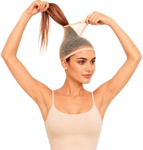 2PCS Brown Wig Caps, Breathable Hair Net for Women Non Slip - Image 2