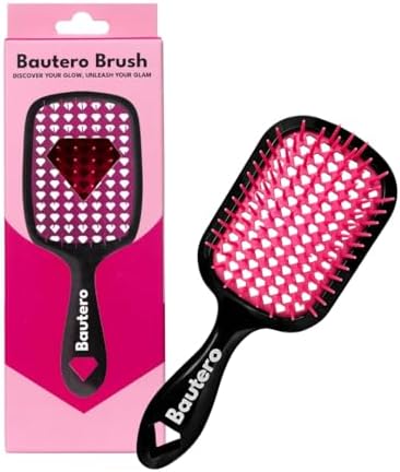 Bautero Detangling Brush for Curly Hair – Detangler Brush for Thick 4C Hair by Bautero