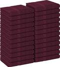 Utopia Towels Salon Towels, Pack of 24, 16x27 in, 100% Cotton, Burgundy by UTOPIATOWELS
