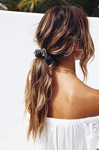 Chloven 55 Pack Premium Velvet Hair Scrunchies for Women Girls - Image 6