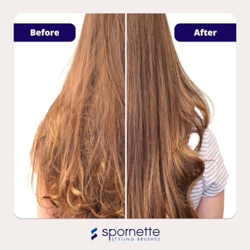 Spornette Deville Boar Bristle Round Brush for Women - Small Round Hair Brush for Blow Drying, Curling & Styling - Adds Shine, Volume & Lift to All Hair Types (1.5 Inch) - Image 4