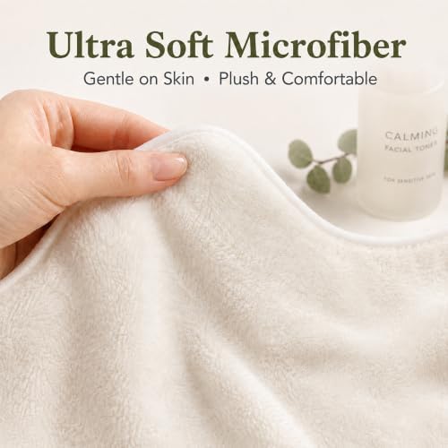 8PCS U-Shaped Microfiber Facial Towels for Estheticians, Split Design - Image 4