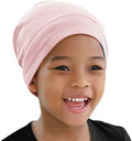 Kids Beanie Sleep Hats Bonnet for Child Curly Frizzy Hair Daily by ELIHAIR