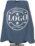 Custom Barber Cape Customized Haircut Capes Logo Text Photo Salon Hairdressing Apron for Home and Barbershop by Custom