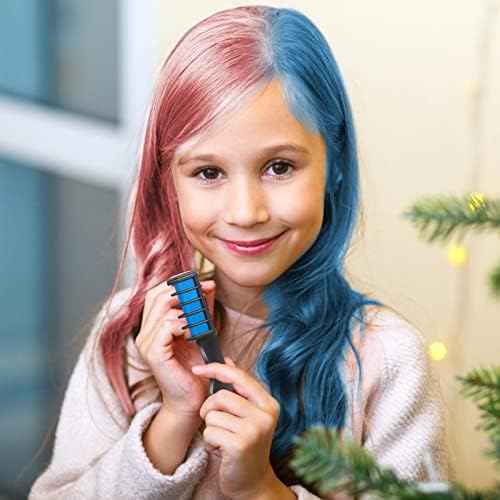 Hair Chalk Comb – Temporary Dye for Kids, Washable & Fun for Parties - Image 4