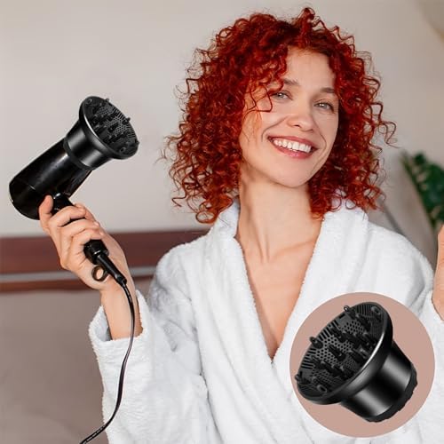 Hair Diffuser, Diffuser Attachment for Blow Dryer with D1.4-2.67in Nozzle - Image 5